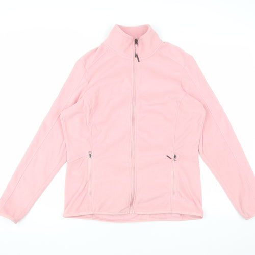 Marks and Spencer Women's Pink Fleece Jacket Size 12