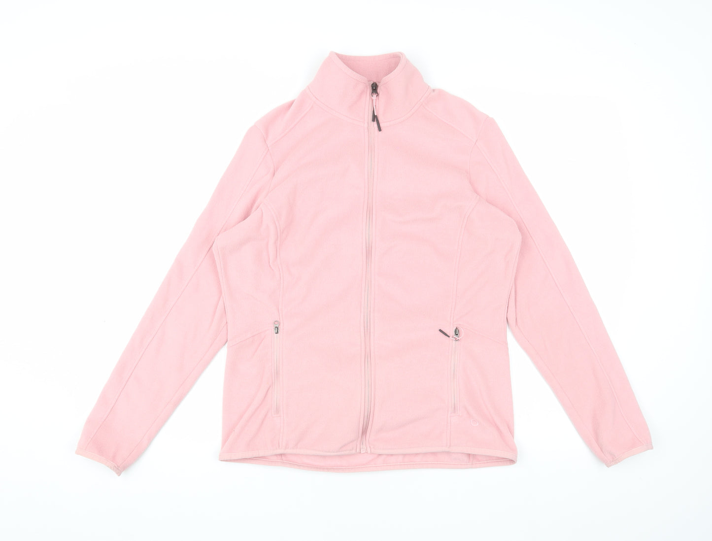 Marks and Spencer Women's Pink Fleece Jacket Size 12