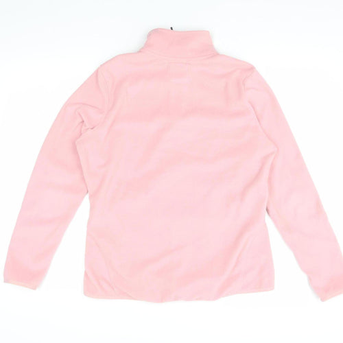 Marks and Spencer Women's Pink Fleece Jacket Size 12