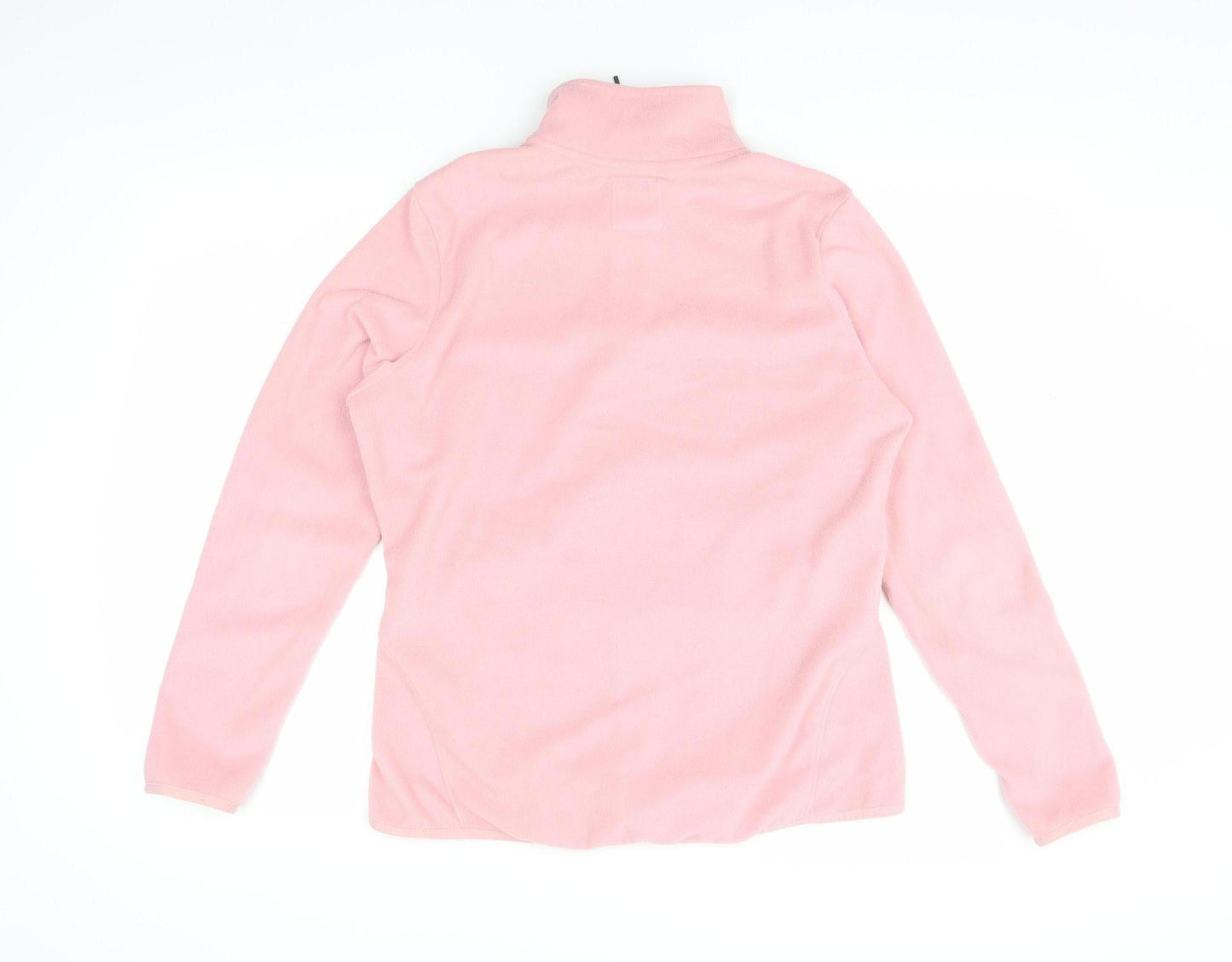 Marks and Spencer Women's Pink Fleece Jacket Size 12