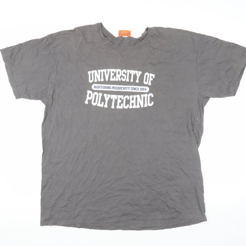 Shotdeadinthehead Grey XL Men's University T-Shirt