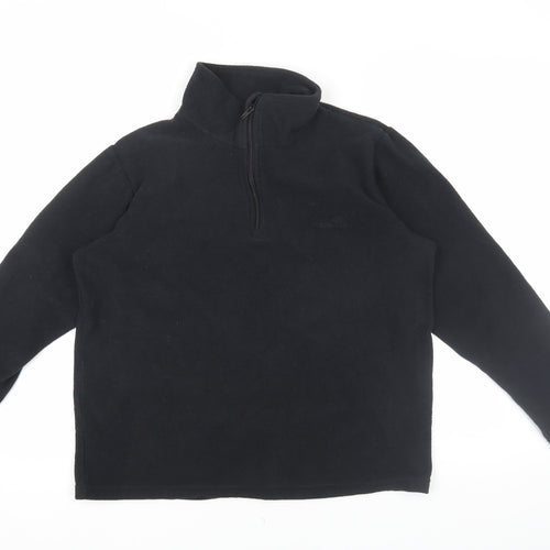 Freedom Trail Black Unisex Pullover Sweatshirt, S, Polyester