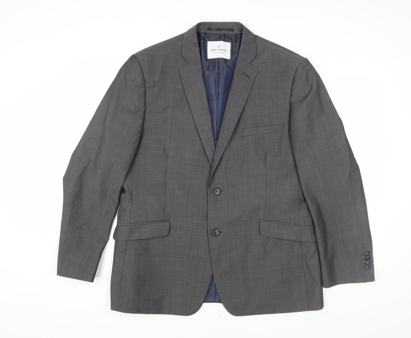 Daniel Hechter Men's Grey Blazer, Size 42S, Classic Fit
