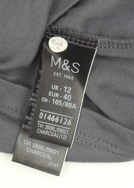 Marks & Spencer Women’s Grey T-Shirt Size 12