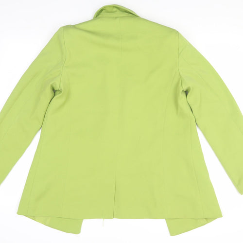 lefties Women’s Green Blazer - Size M Casual Lined