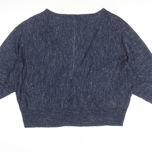 Monsoon Women's Blue V-Neck Cardigan XL