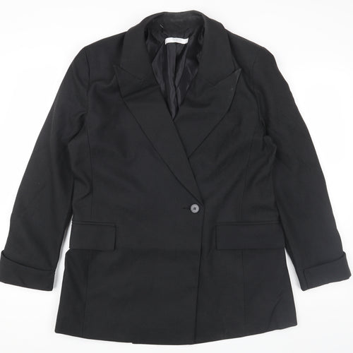 Michelle Keegan Women's Black Suit Jacket, Size 14, New