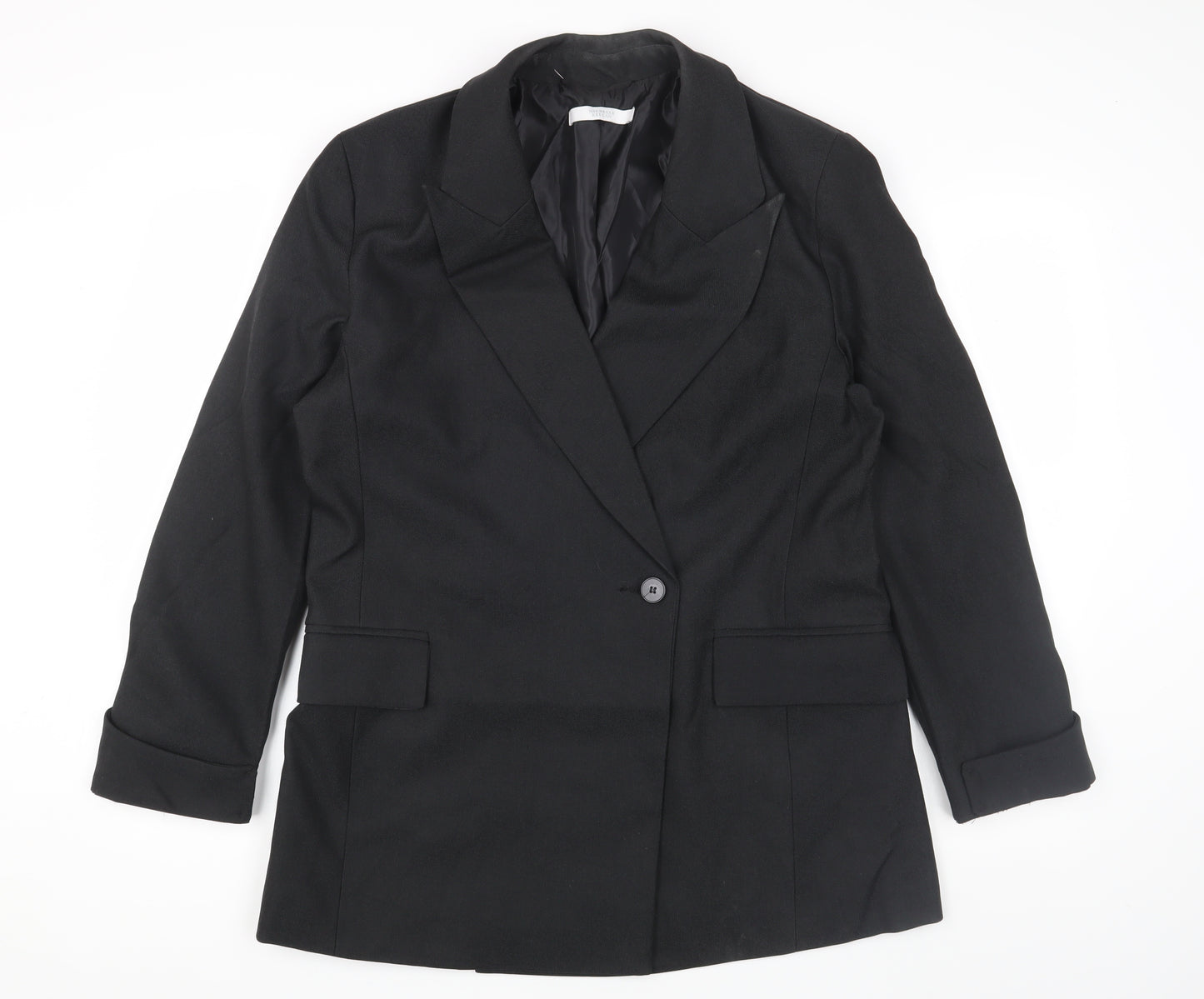 Michelle Keegan Women's Black Suit Jacket, Size 14, New