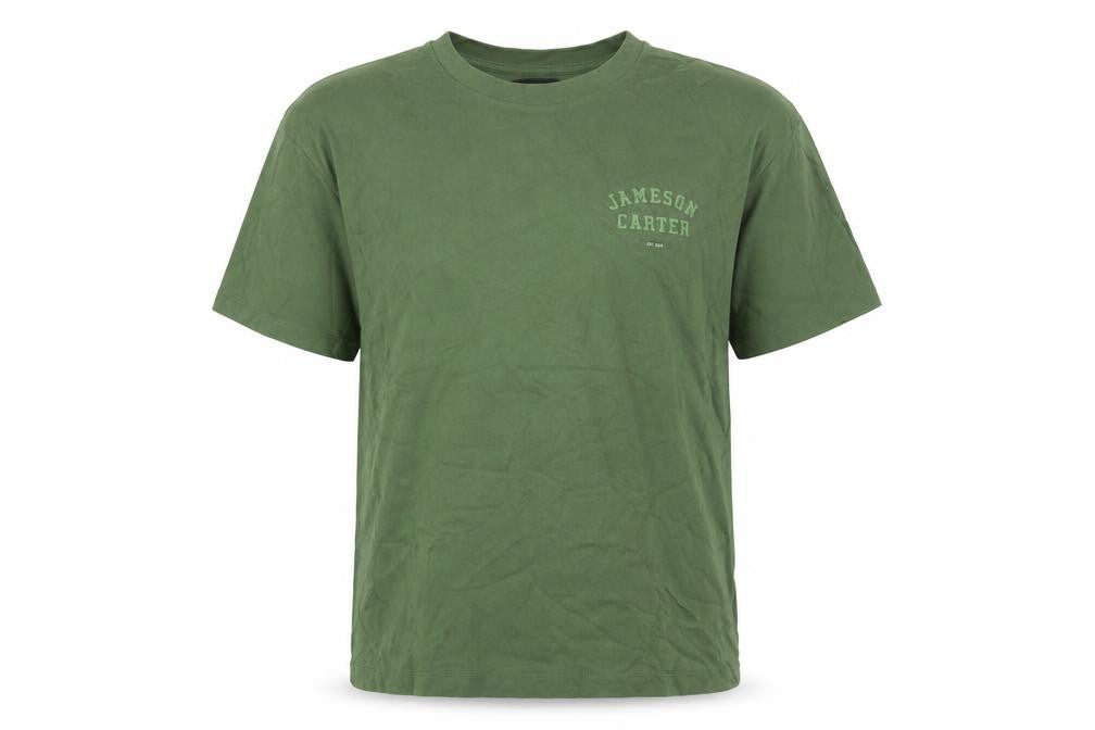 Jameson Carter Men's Green XL Crew Neck T-Shirt