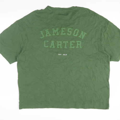 Jameson Carter Men's Green XL Crew Neck T-Shirt