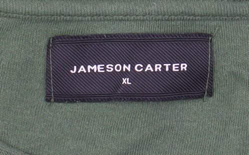 Jameson Carter Men's Green XL Crew Neck T-Shirt