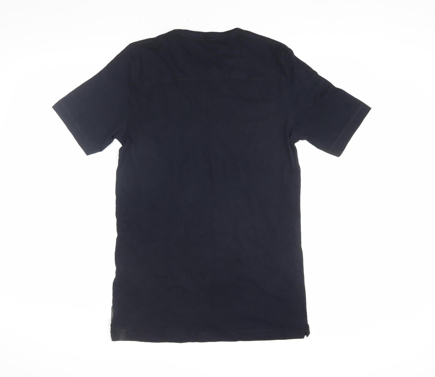 French Connection Men's Black M T-Shirt, Casual Classic