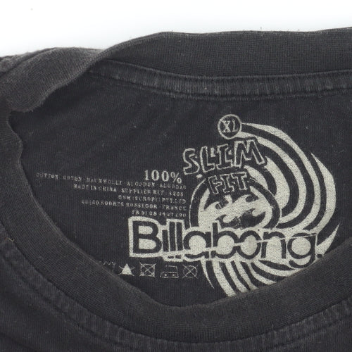 Billabong Men's Black XL Graphic Slim Fit T-Shirt