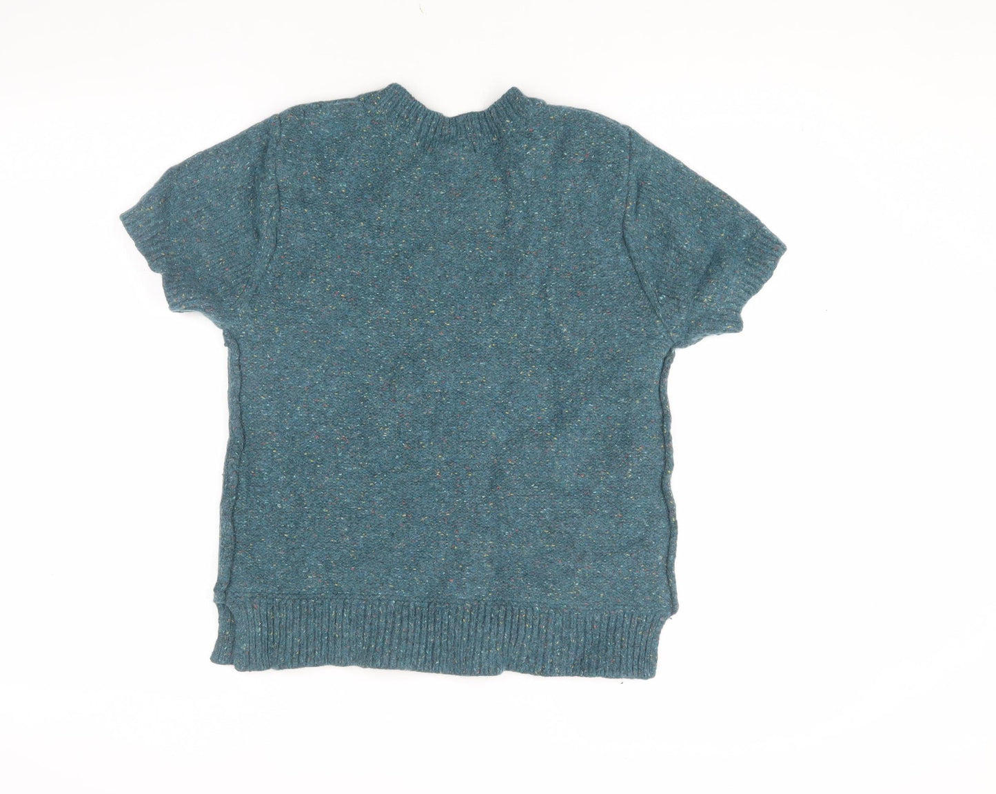 White Stuff Women's Blue Wool Jumper Size 12