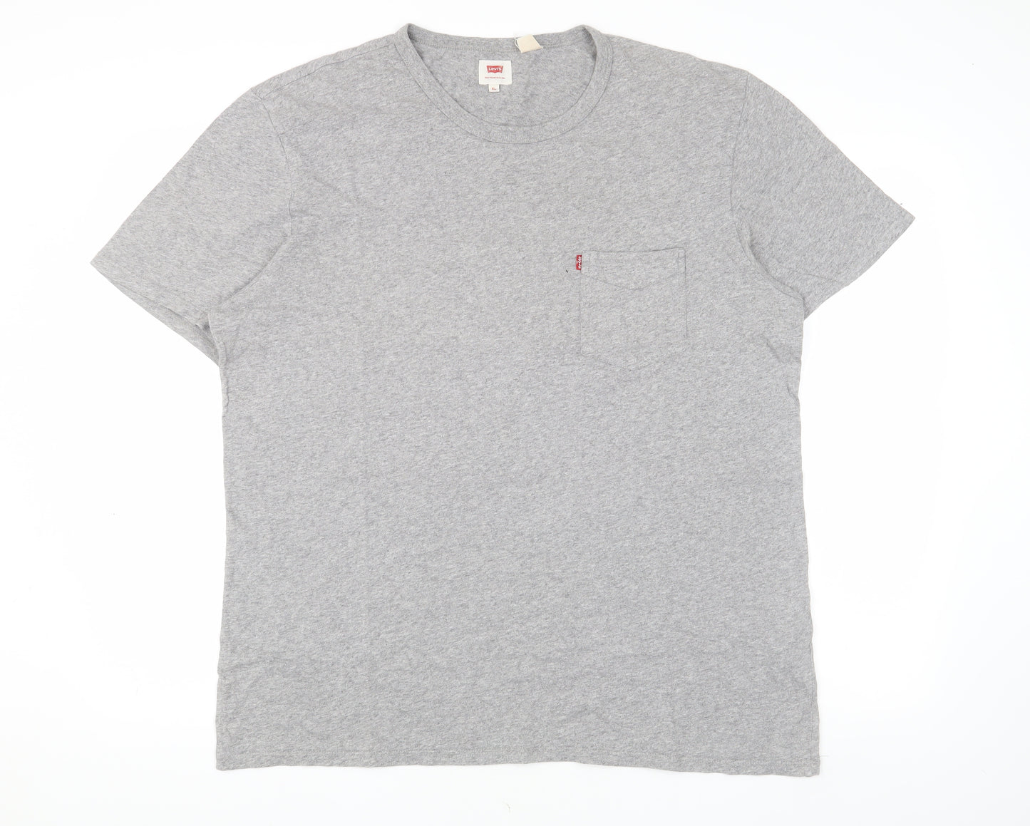Levi's Grey Men's XL Cotton Crew Neck T-Shirt