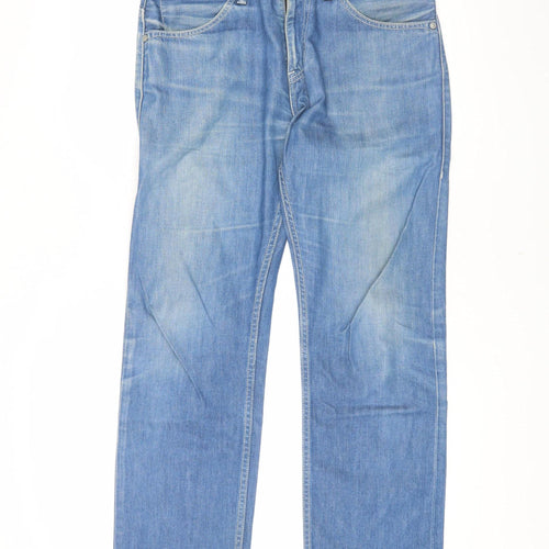 Levi's Men's Blue Straight Medium Wash Jeans M