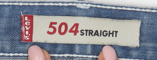 Levi's Men's Blue Straight Medium Wash Jeans M