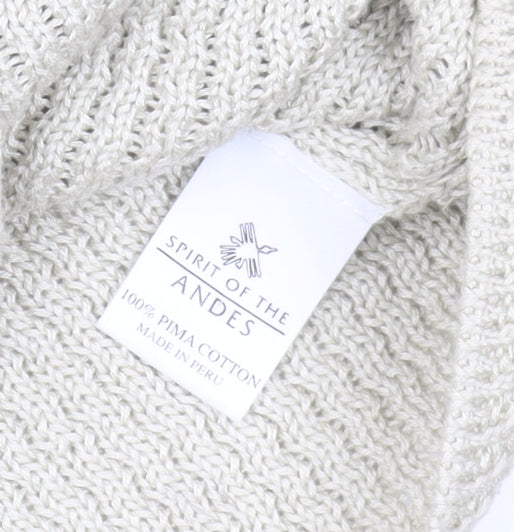 Spirit of the Andes Women's Ivory Cardigan L