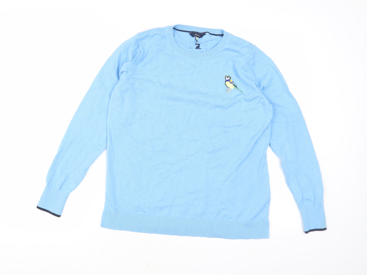 Joules Women's Blue Pullover Jumper Size 12