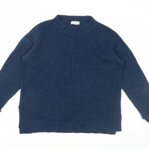 Monsoon Women's Blue Knit Pullover Jumper M