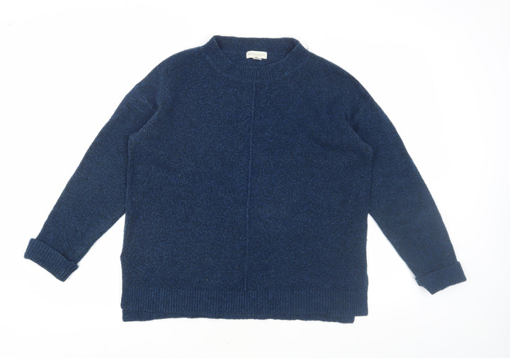 Monsoon Women's Blue Knit Pullover Jumper M