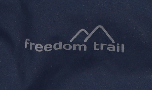 Freedom Trail Boys Blue Hooded Rain Coat, 13 Years