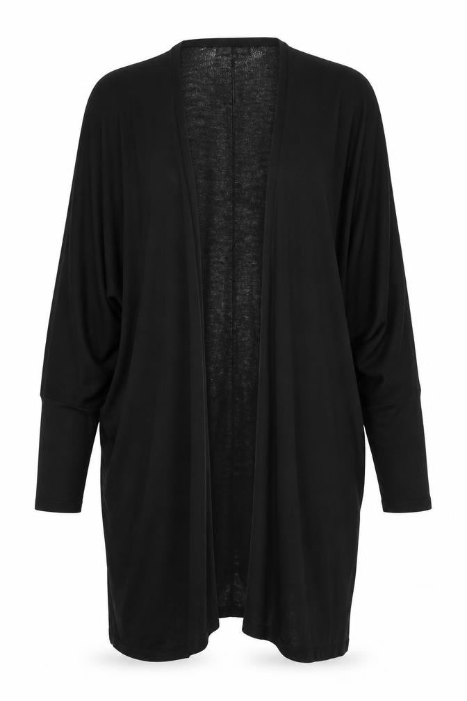 Front view of Red Herring Women's Black Cardigan, size 10