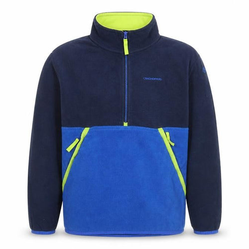 Craghoppers Boys Blue 1/2 Zip Fleece Sweatshirt 11-12 Years