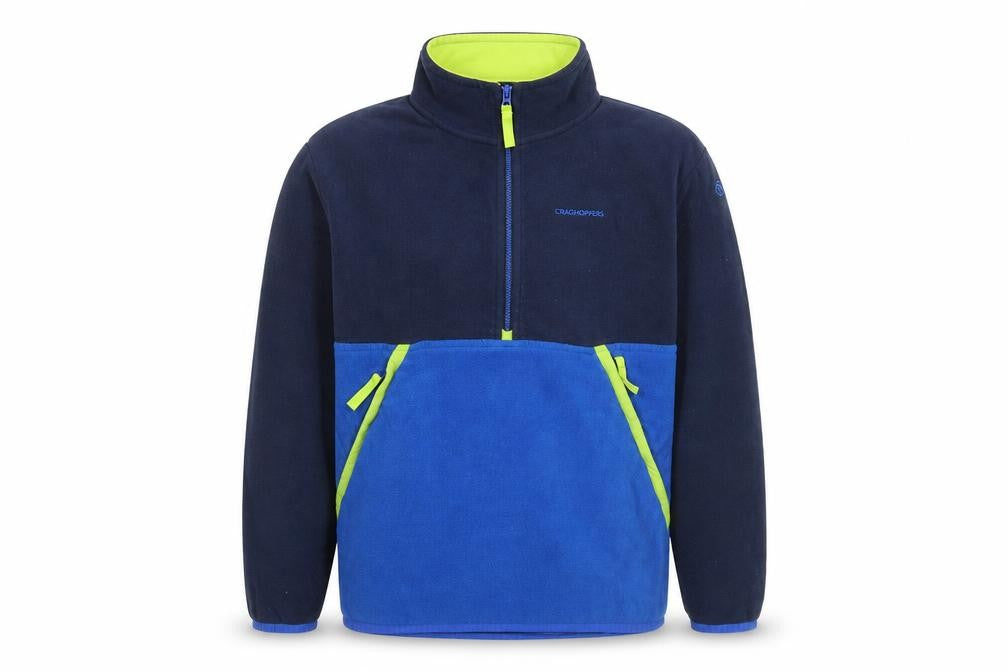 Craghoppers Boys Blue 1/2 Zip Fleece Sweatshirt 11-12 Years