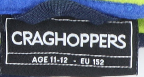 Craghoppers Boys Blue 1/2 Zip Fleece Sweatshirt 11-12 Years