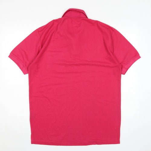 North Play Men's Red M Polo Shirt - Short Sleeve