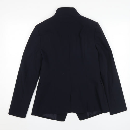 Zara Women Black Military Jacket Size 12