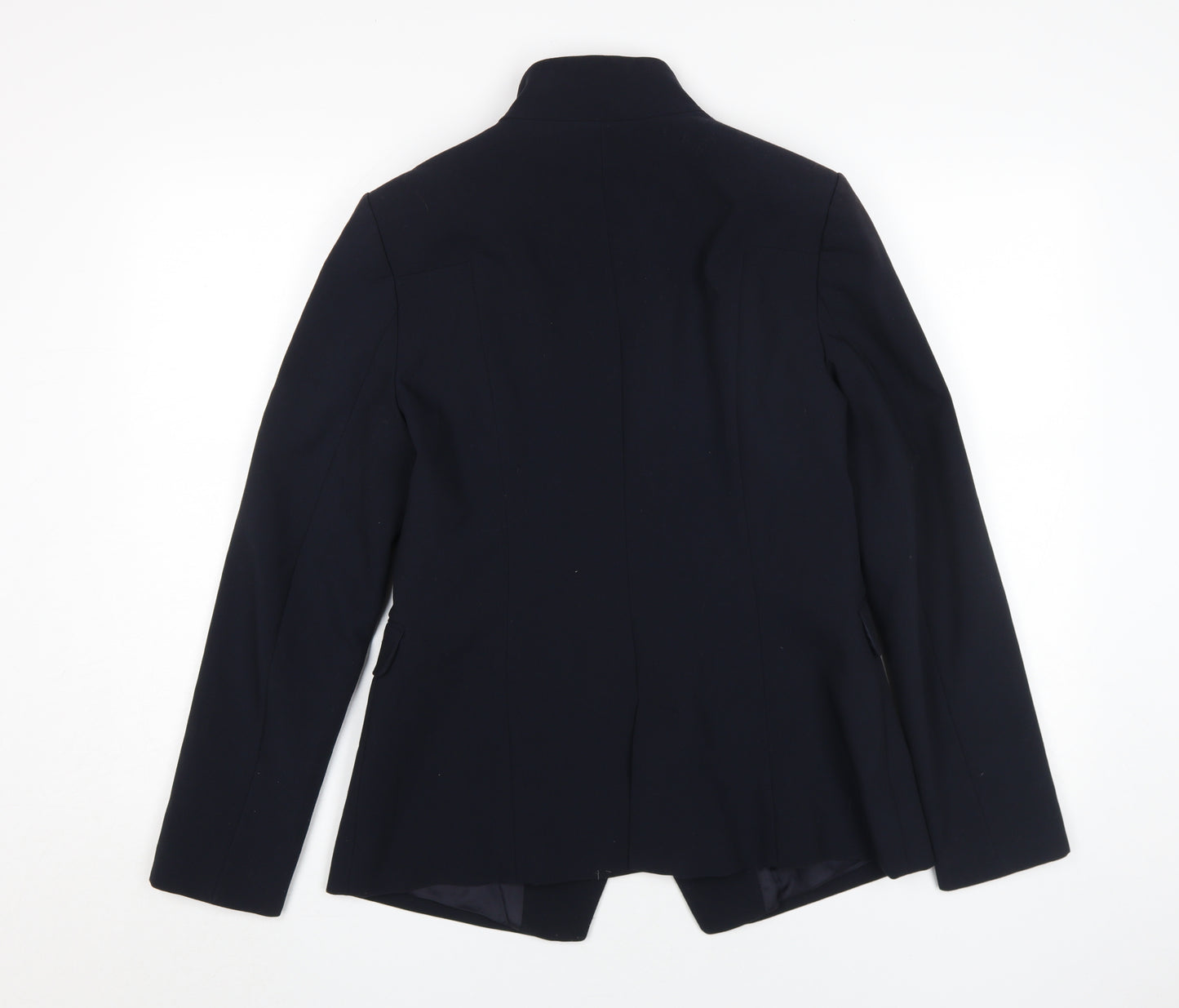 Zara Women Black Military Jacket Size 12