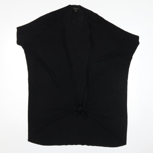 Rococo Women's Black Cape Jumper M - Elegant Knit Style