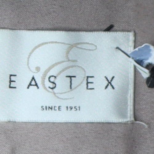 Eastex Women's Beige Coat Size 16 Faux Fur Trim