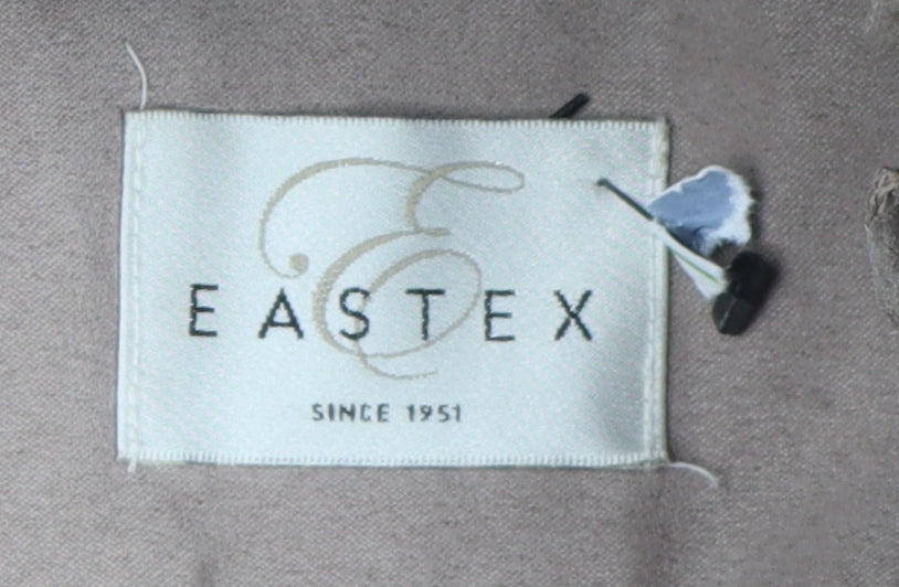 Eastex Women's Beige Coat Size 16 Faux Fur Trim