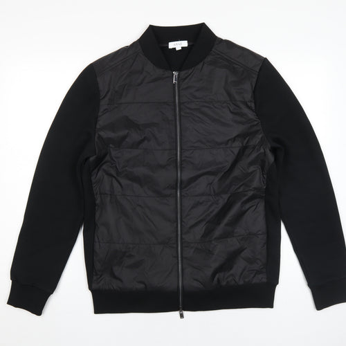 ARNE Men's Black Bomber Jacket, Size M, New, Zipped Pockets