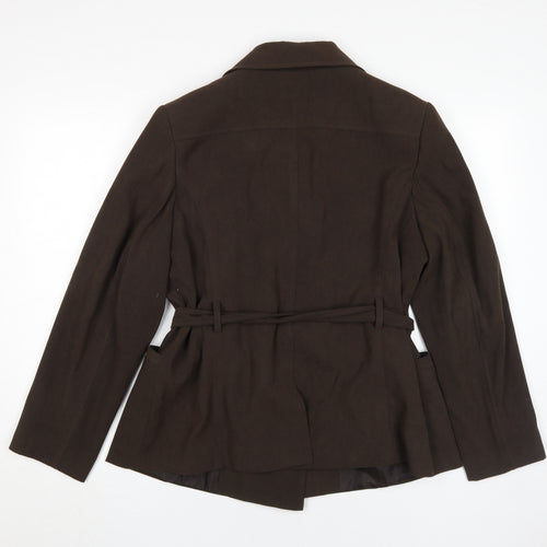Classics Women's Brown Overcoat Size 18 for Autumn