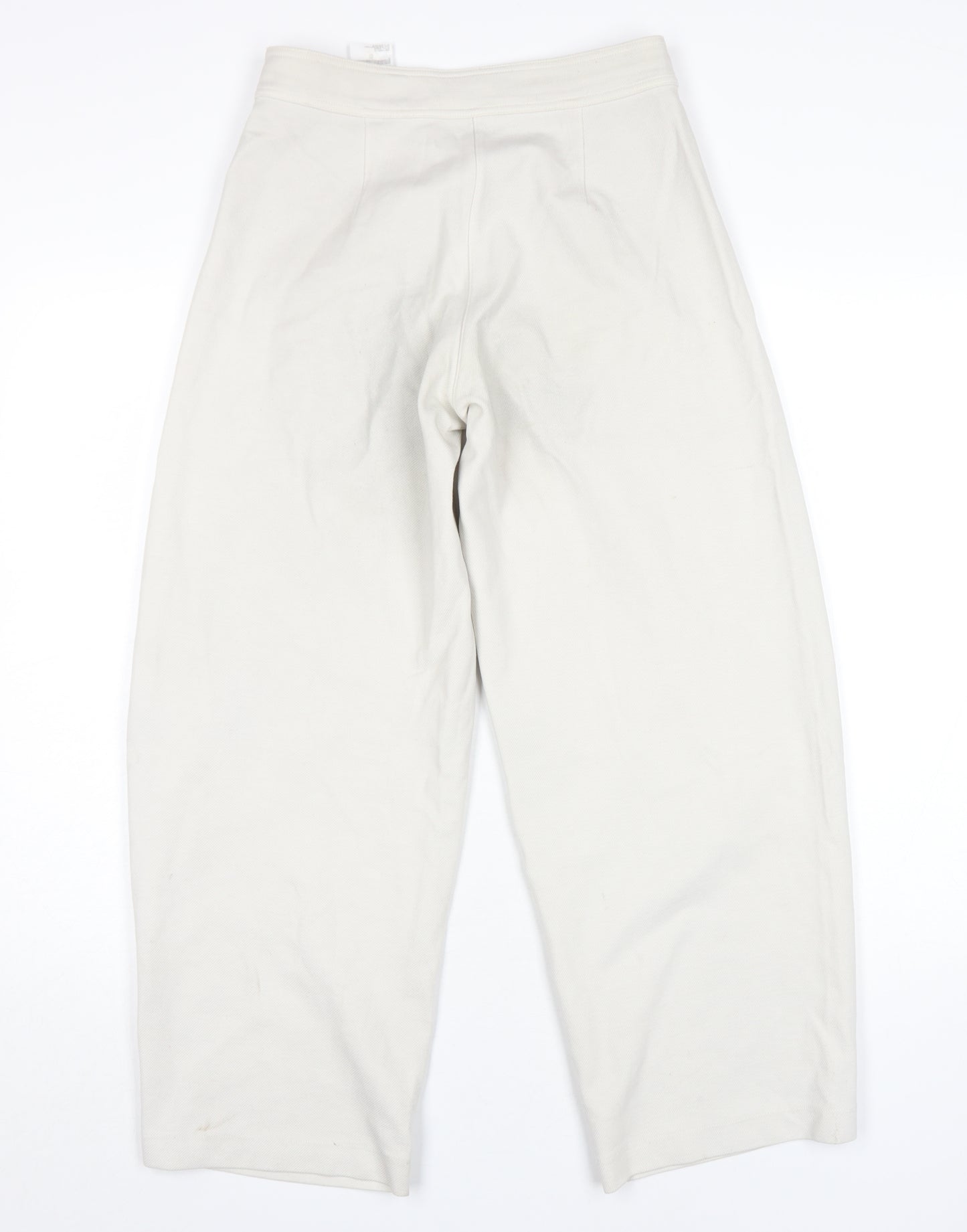 Uniqlo Women Ivory Straight Trousers XS