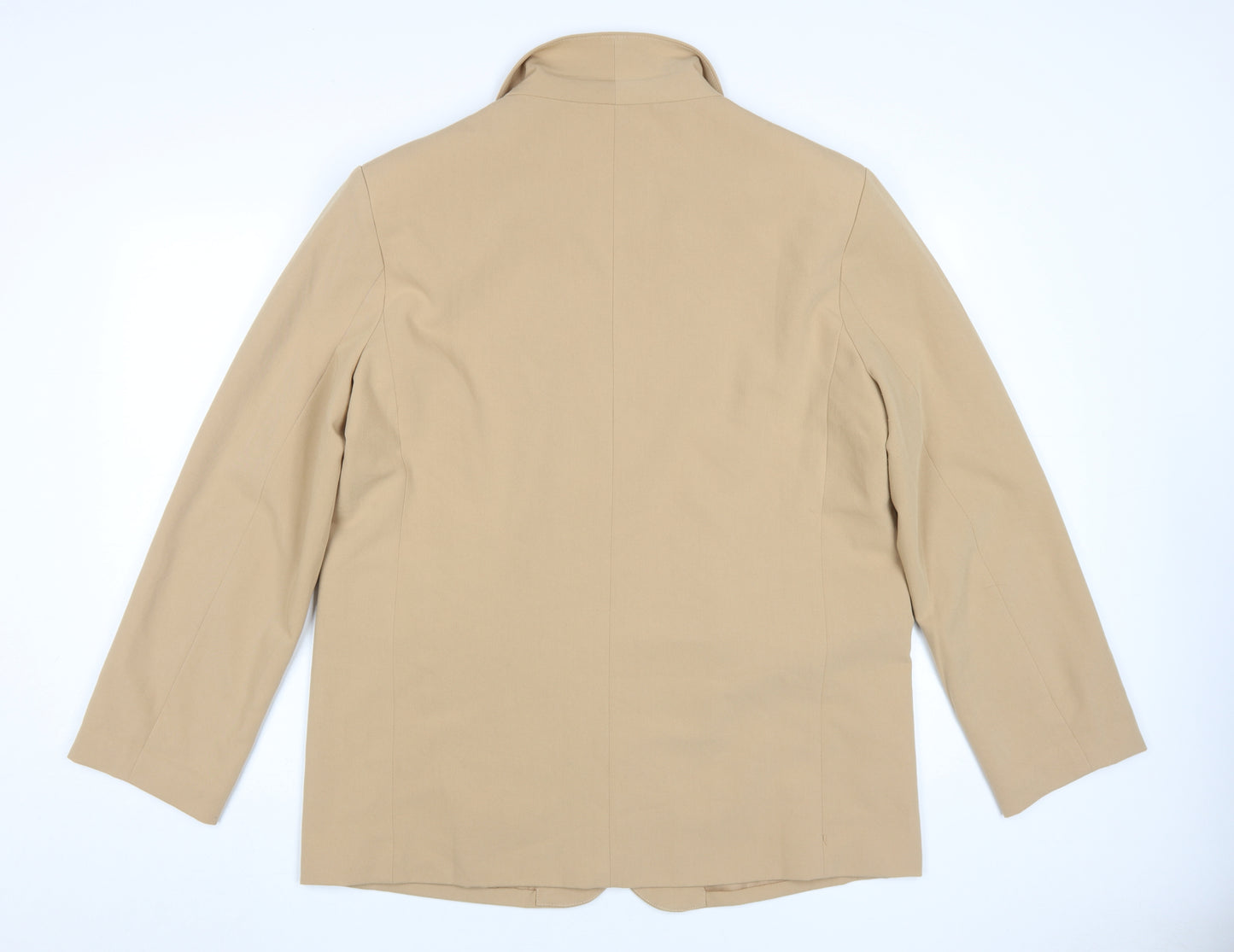 Motel Women's Beige Blazer Large Business Casual