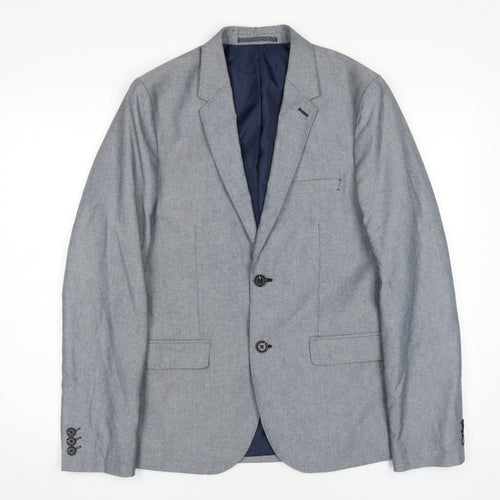 Marks and Spencer Men's Grey Blazer 38 Regular