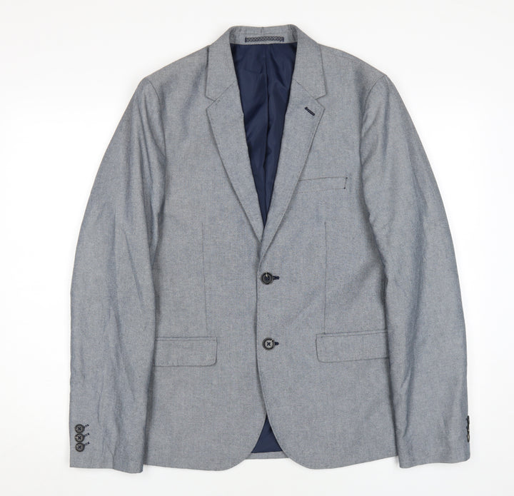 Marks and Spencer Men's Grey Blazer 38 Regular