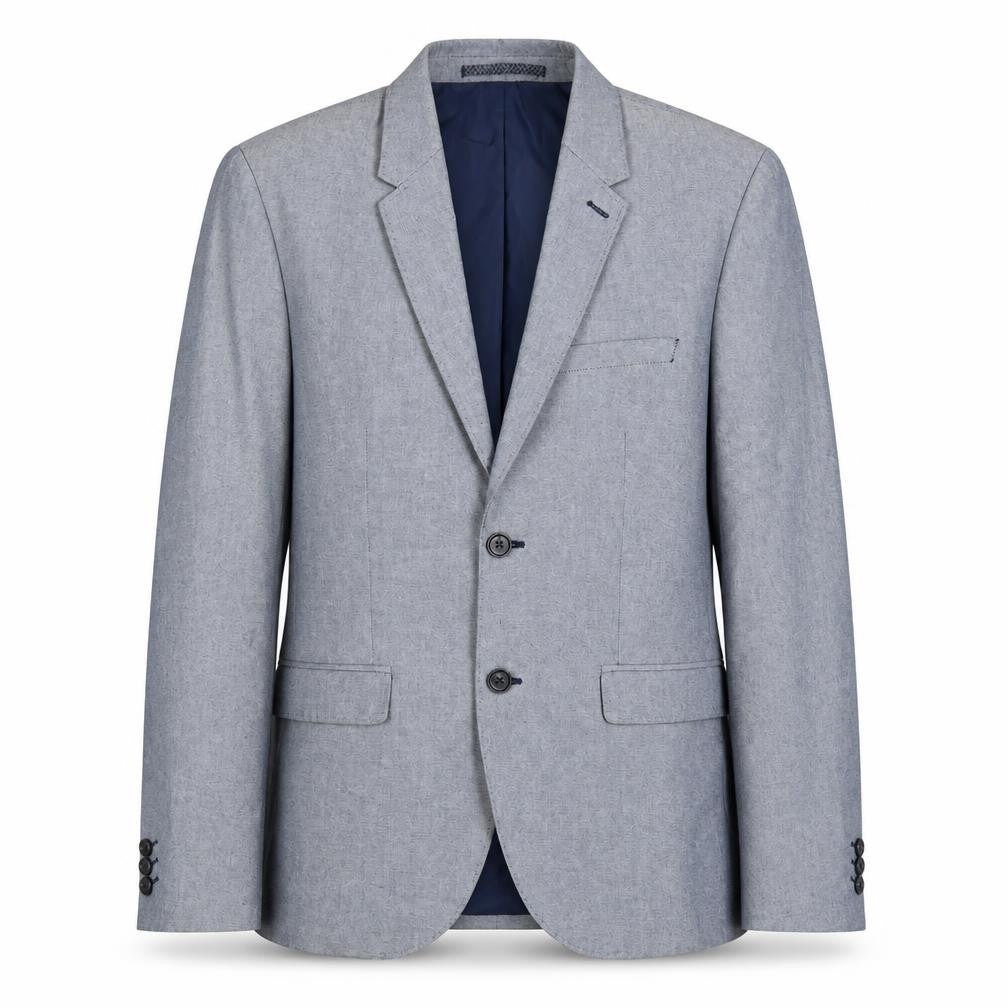 Front view of Marks & Spencer Men's Grey Blazer 38 Regular