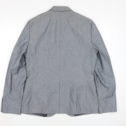 Marks and Spencer Men's Grey Blazer 38 Regular