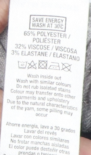 Topman Grey Striped Jogger Trousers for Men, Size 32