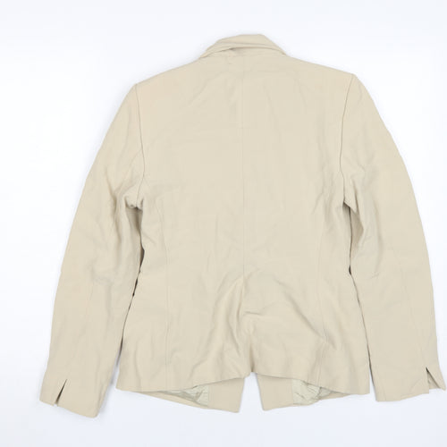 Marks and Spencer Women's Beige Blazer Size 10
