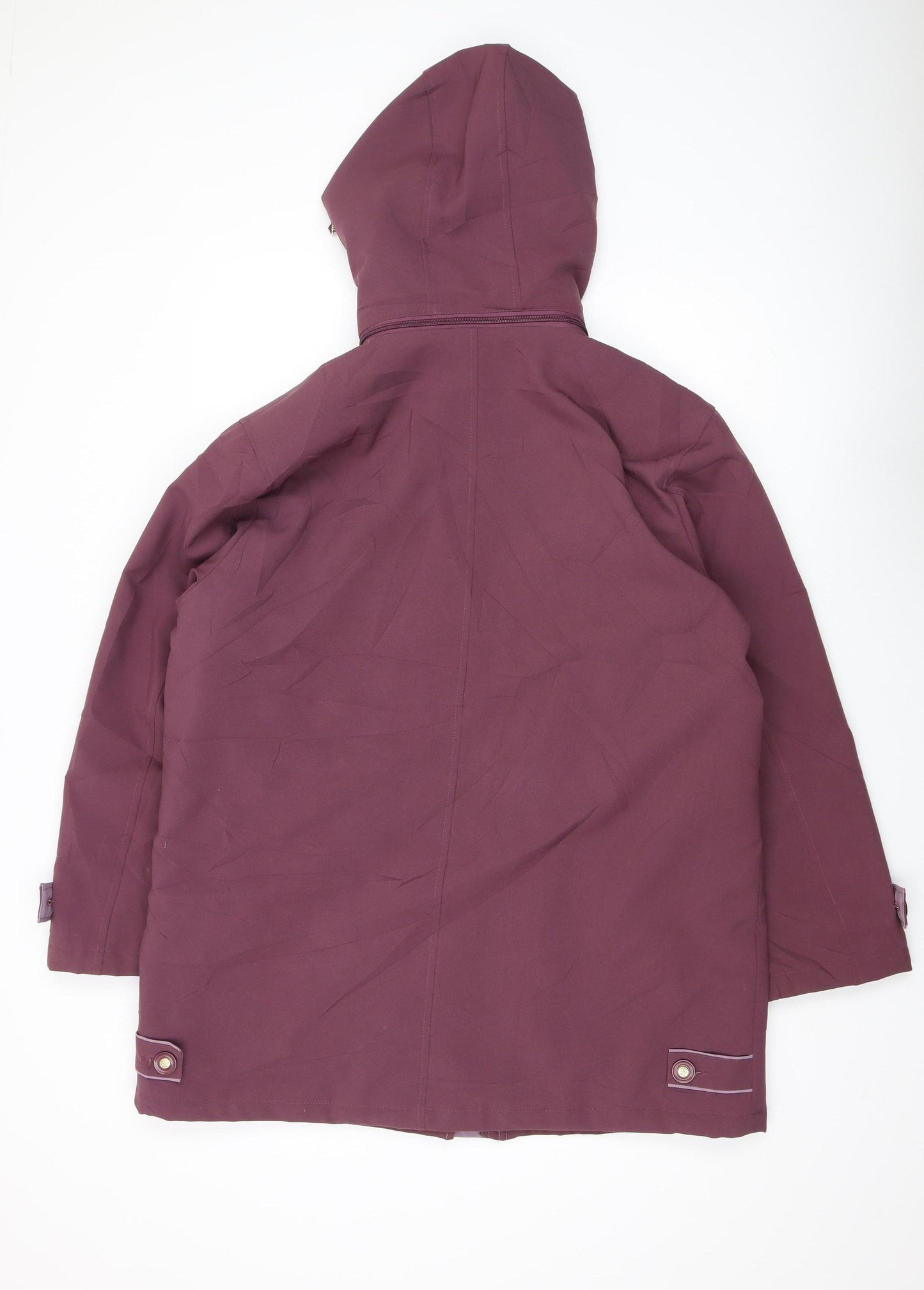 Finesse Women's Purple Parka Coat Size 16
