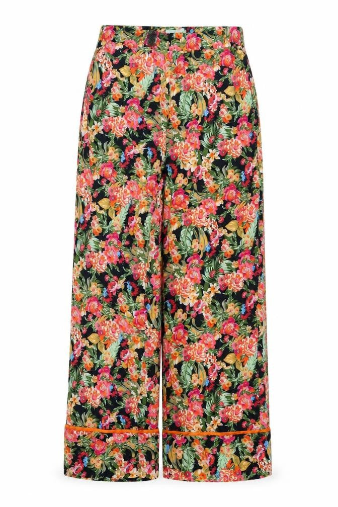Front view of Moves Women's Multicoloured Wide-Leg Trousers -, size 10