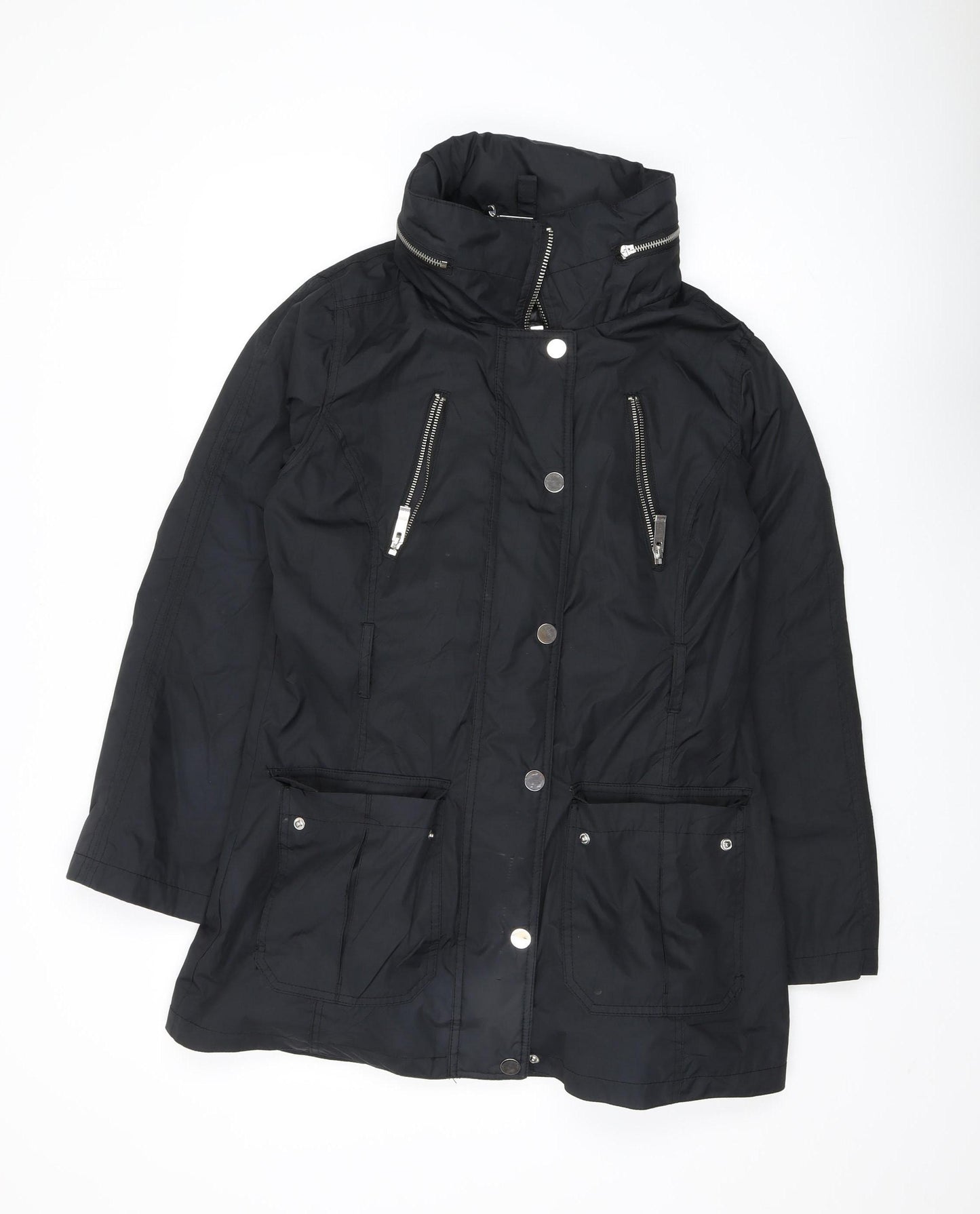 TECHLAB Women's Black Parka Jacket Size 10