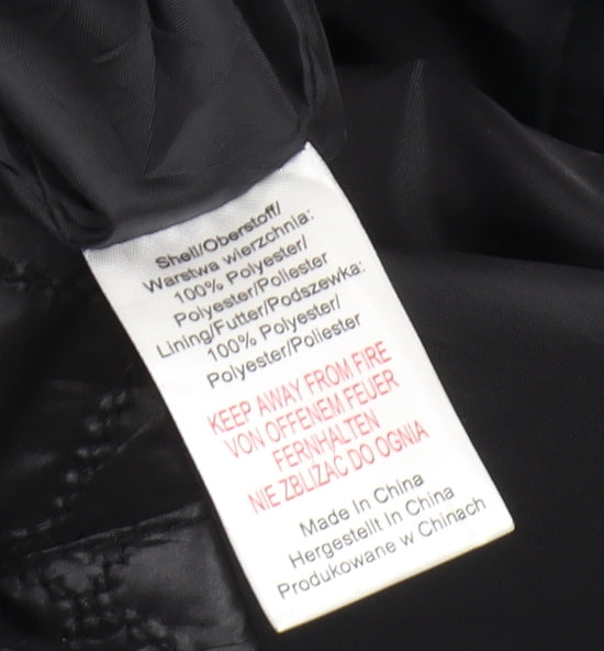 TECHLAB Women's Black Parka Jacket Size 10